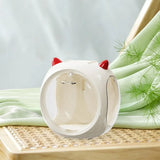 Space Capsule Storage Box Transparent Doll Model Display Organiser - Extra Image