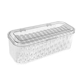 15pcs Transparent Storage Box Jewelry Organizer Bracelet Necklace Anti-Oxidation - Front View