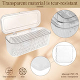 15pcs Transparent Storage Box Jewelry Organizer Bracelet Necklace Anti-Oxidation - Top-Down View
