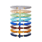 8/14pcs Bohemian Bracelet Set Colourful Beaded Bracelets Stackable Jewelry Gift - 8PCS