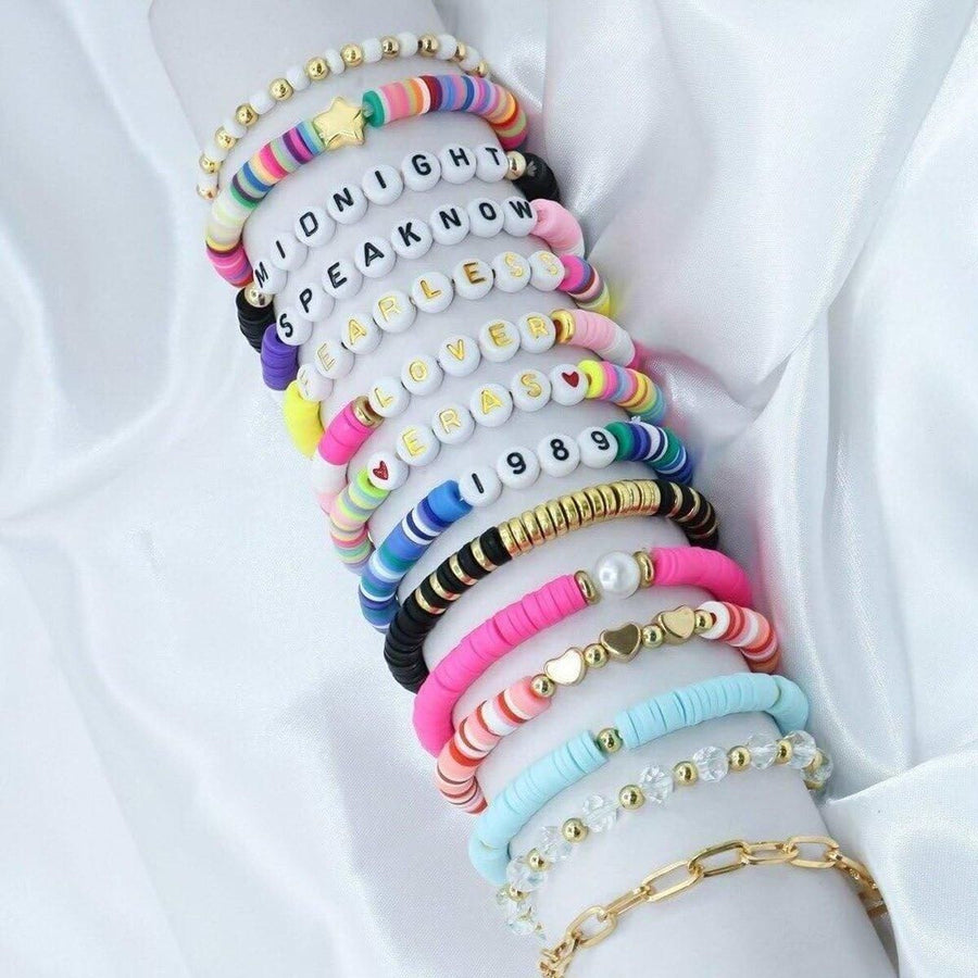 8/14pcs Bohemian Bracelet Set Colourful Beaded Bracelets Stackable Jewelry Gift - 8PCS