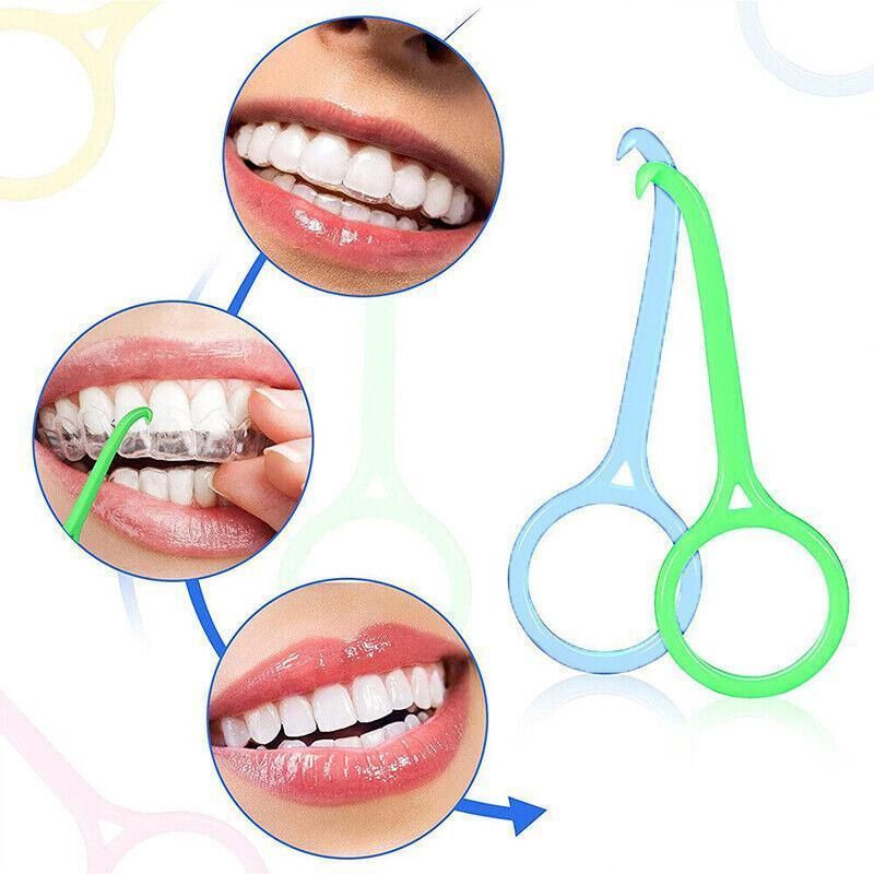 5PCS Aligner Remover Tool Hook Kit for Invisible Braces and Retainer Handling