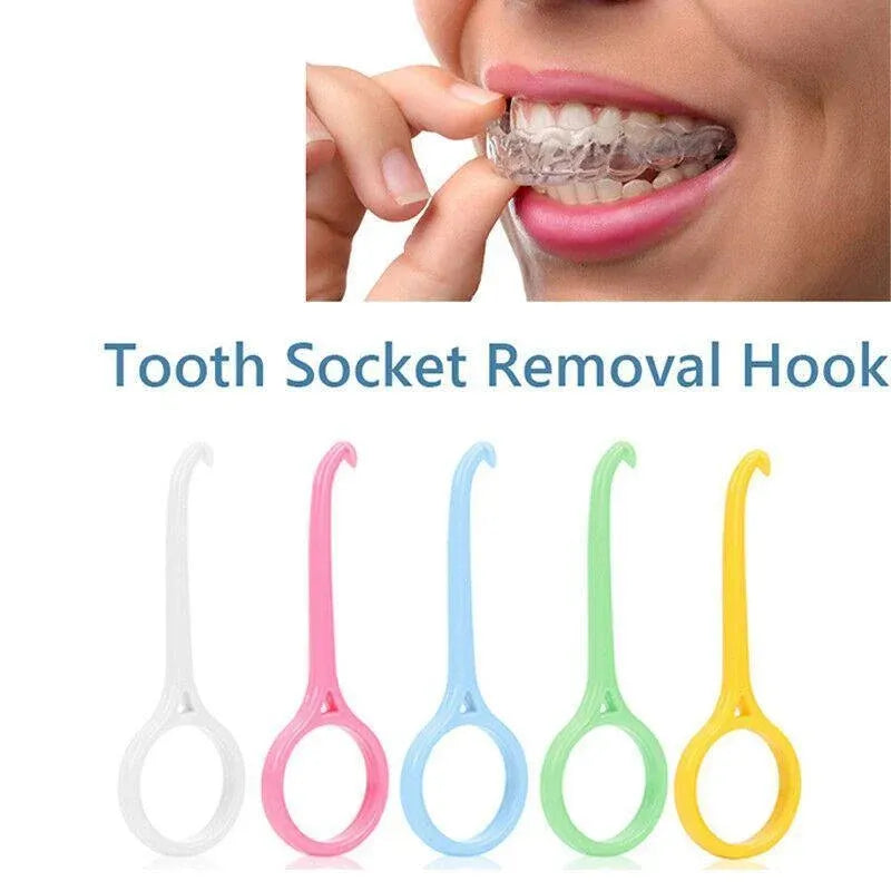 5PCS Aligner Remover Tool Hook Kit for Invisible Braces and Retainer Handling
