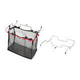 Foldable Stainless Steel Camping Trash Rack Portable - Side View