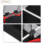 Foldable Stainless Steel Camping Trash Rack Portable