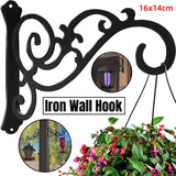 Hanging Plant Holder Iron Hooks Outdoor Planter Hanger Garden Decoration Hooks