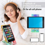 2Pcs Silicone Mobile Phone Stand Mould Holder Casting Mold Resin Epoxy Craft Au - Rear View