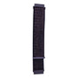 20mm Nylon Braided Sport Loop Velcro Watch Band Strap Compatible Replacement - Black