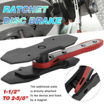 Heavy Duty Ratcheting Brake Caliper Piston Spreader for Car Repair