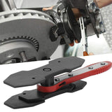 Heavy Duty Ratcheting Brake Caliper Piston Spreader for Car Repair - Close-Up Angle