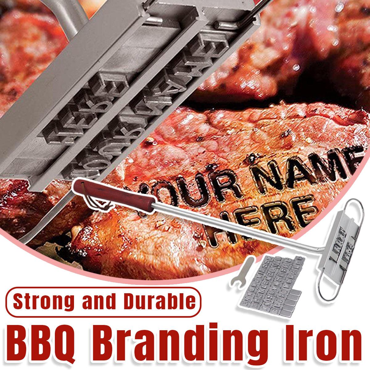 Alphabet Fire Branding Barbecue Grill Tool Custom Branding Iron for BBQ Meat