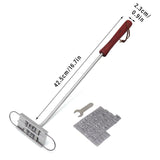 Alphabet Fire Branding Barbecue Grill Tool Custom Branding Iron for BBQ Meat - Side View