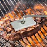 Alphabet Fire Branding Barbecue Grill Tool Custom Branding Iron for BBQ Meat - 45-Degree Angle