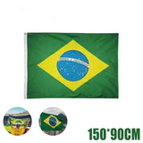 Large Brazilian Brazil Flag Heavy Duty Outdoor 90 X 150 cm - 3Ft X 5Ft