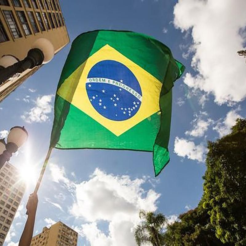 Large Brazilian Brazil Flag Heavy Duty Outdoor 90 X 150 cm - 3Ft X 5Ft