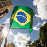 Large Brazilian Brazil Flag Heavy Duty Outdoor 90 X 150 cm - 3Ft X 5Ft
