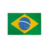 Large Brazilian Brazil Flag Heavy Duty Outdoor 90 X 150 cm - 3Ft X 5Ft - Extra Image