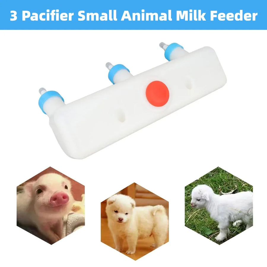 Feeding Bottle Set Livestock Feeder Plastic Transparent Bottle For Piglet Lamb
