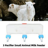 Feeding Bottle Set Livestock Feeder Plastic Transparent Bottle For Piglet Lamb - Top-Down View