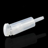 2PCS 3-Piece Brewing Airlock with Grommet for Fermentation Wine Beer DIY - Low Angle