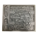 Reusable Concrete Wall Mould for DIY Garden Pathway Paving Stone - Low Angle