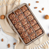 Non Stick Square Baking Pan Cake Mold Durable Kitchen Baking Tools for Home Use - Top-Down View