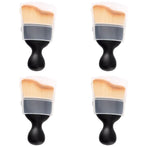 4pcs Car Interior Cleaning Tool Set Crevice Brush Dust Remover for Detailing