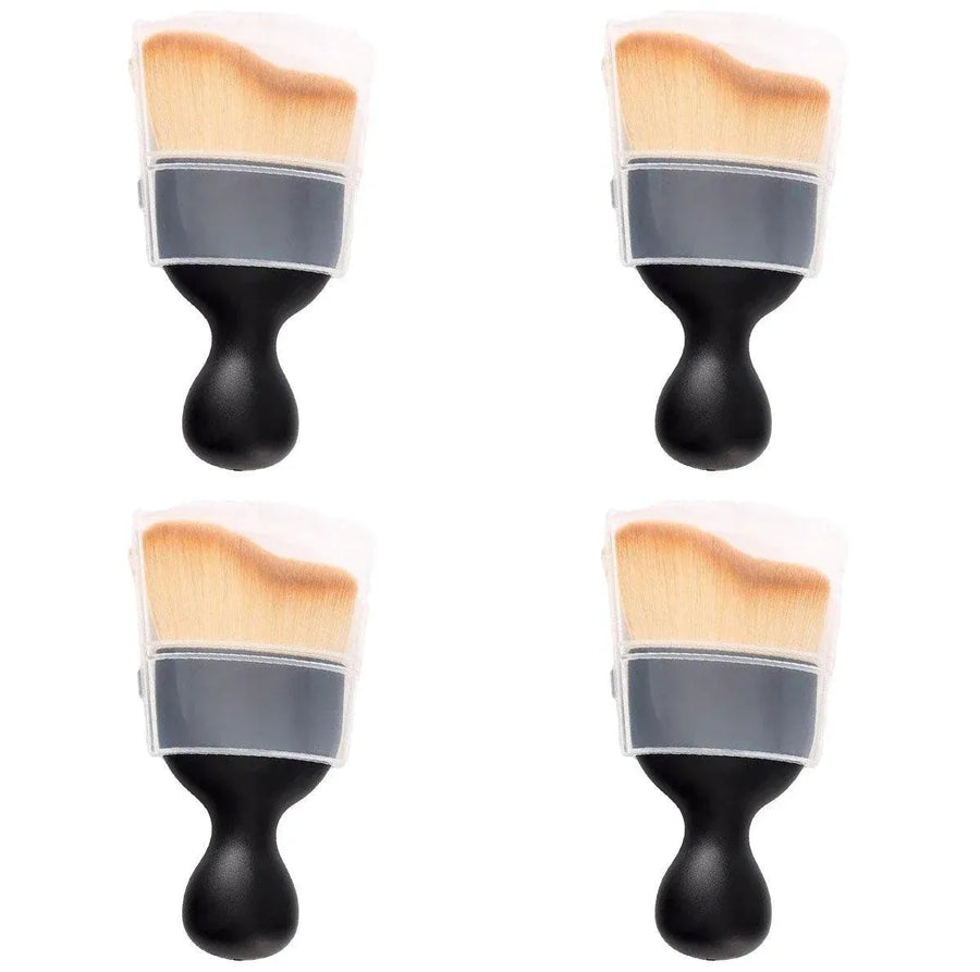 4pcs Car Interior Cleaning Tool Set Crevice Brush Dust Remover for Detailing