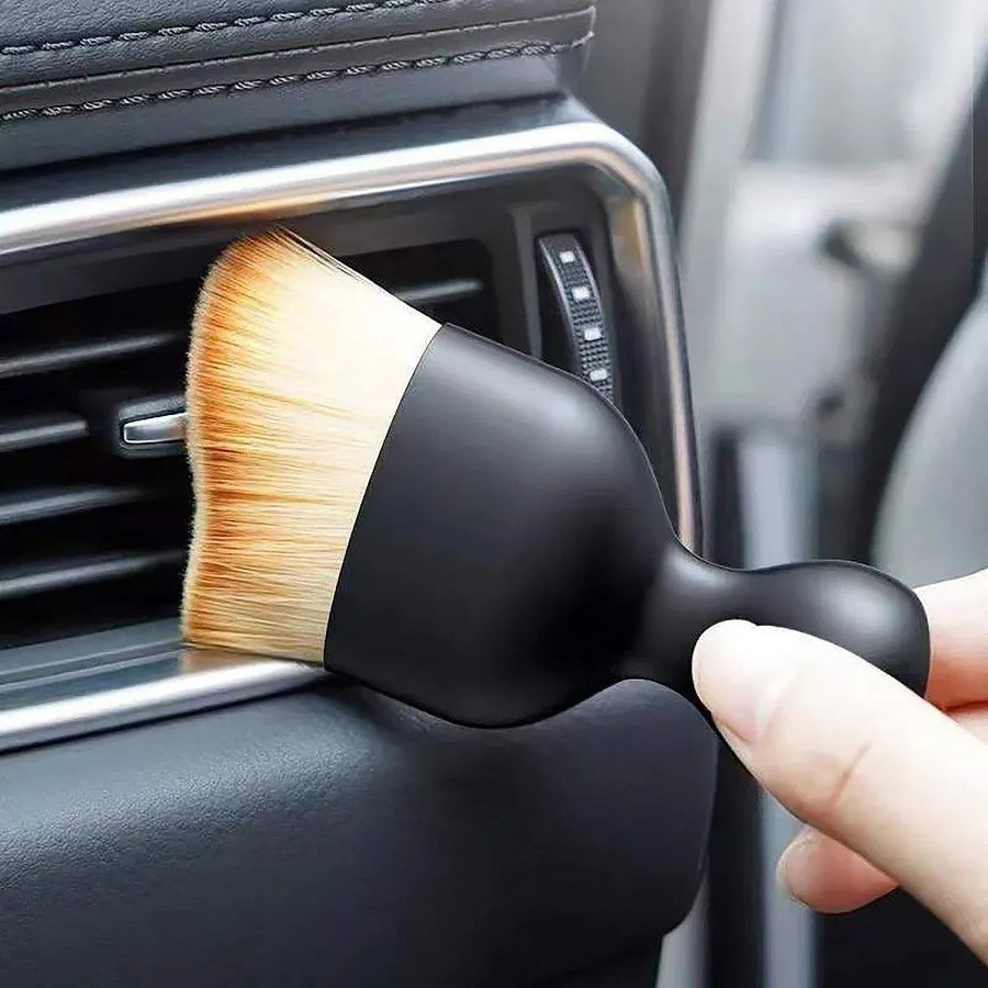 4pcs Car Interior Cleaning Tool Set Crevice Brush Dust Remover for Detailing