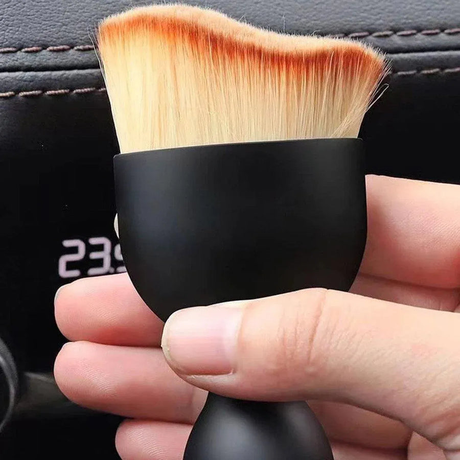 4pcs Car Interior Cleaning Tool Set Crevice Brush Dust Remover for Detailing