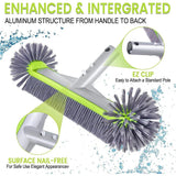 Swimming Pool Cleaning Brush Corner Scrub Brush Pool Wall Floor Cleaner Tool - Extra Image