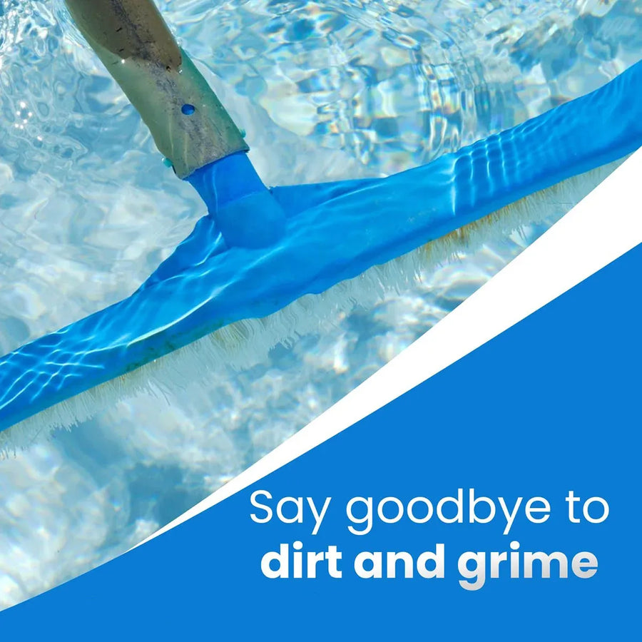 Plastic Pool Brush Cleaning Tool for Swimming Pool Fish Pond Spa Garden Fountain