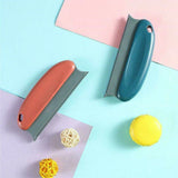 2PCS Reusable Pet Hair Remover Brush for Sofa Carpet Clothes Car Interior Cleaning - Side View
