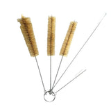 5PCS Bottle Cleaning Brush Set for Glass Straws Tubes Bottles Narrow Neck Cups - Front View