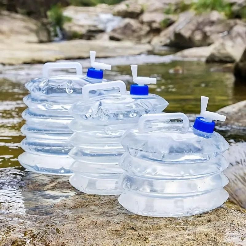 Collapsible Bucket Portable Telescopic Water Storage Large Capacity Outdoor - 5L