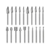 20Pcs Tungsten Steel Solid Carbide Burrs For Dremel Rotary Tool Bit Accessories - Extra Image