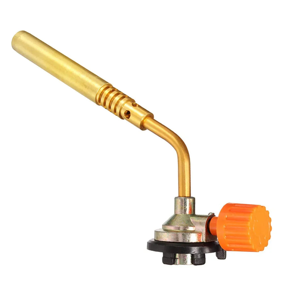 Butane Gas Torch Head with Adjustable Flame for Kitchen, BBQ and Camping - 1 Pc