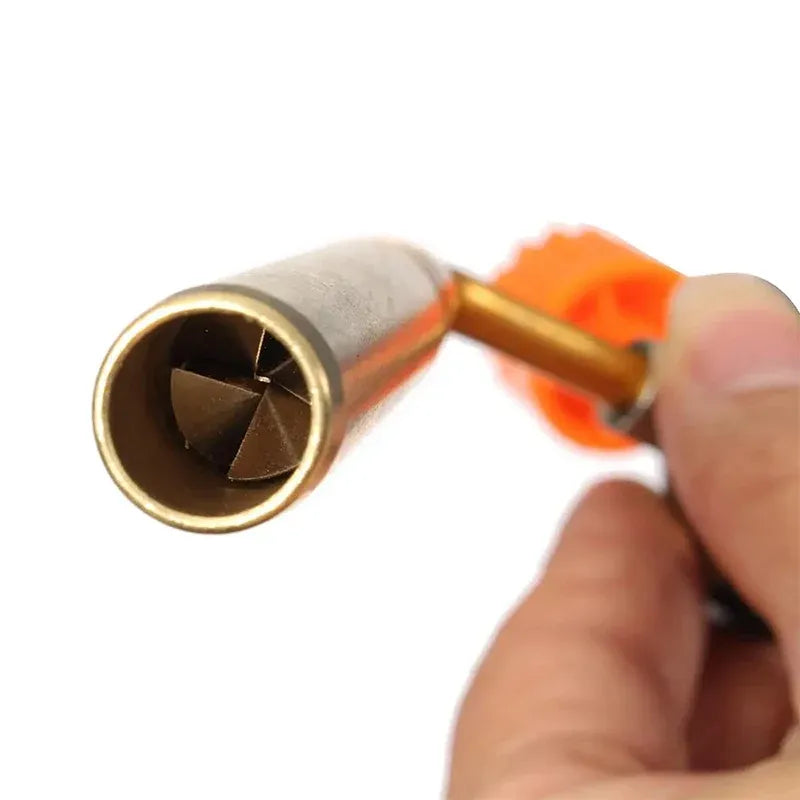 Butane Gas Torch Head with Adjustable Flame for Kitchen, BBQ and Camping - 1 Pc