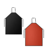 Waterproof Apron Pvc Apron Chef Butcher Work Heavy Duty Royal Black Best Quality - Top-Down View