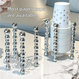 Cup Storage Shelf Paper Cup Holder Organizer Kitchen Cup Holder Storage Solution