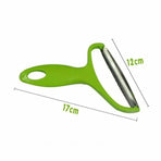 Stainless Steel Cabbage Peeler Wide Blade Vegetable Shredder with Ergonomic Handle
