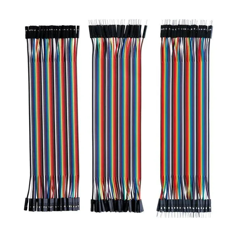 40PCS Dupont Cable 20cm Jumper Wire for Arduino RPi breadboard - Female to Female 20CM