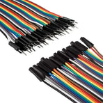 40PCS Dupont Cable 20cm Jumper Wire for Arduino RPi breadboard - Female to Female 20CM