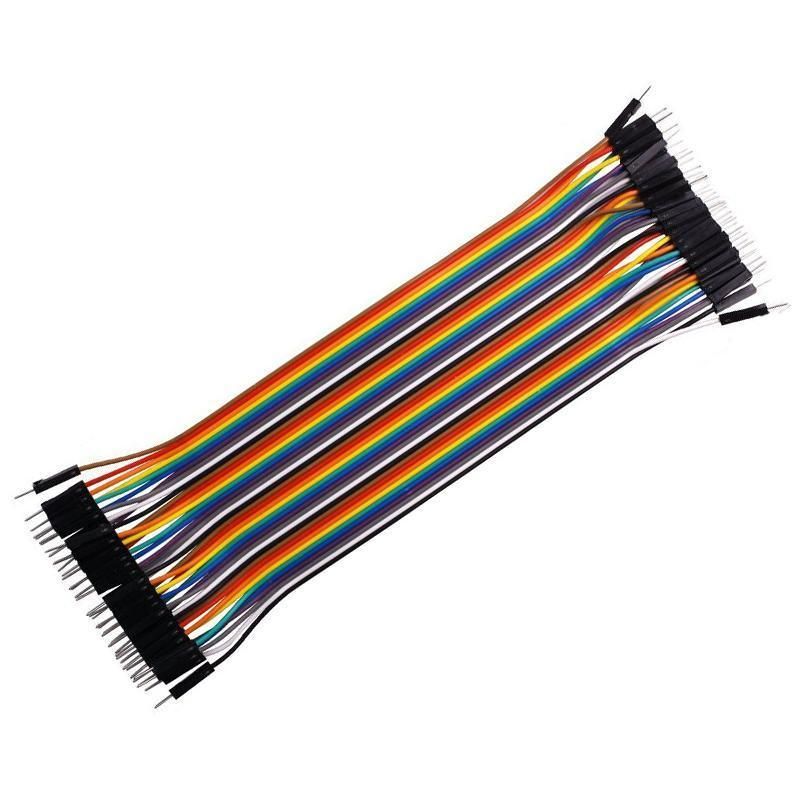 40PCS Dupont Cable 20cm Jumper Wire for Arduino RPi breadboard - Female to Female 20CM