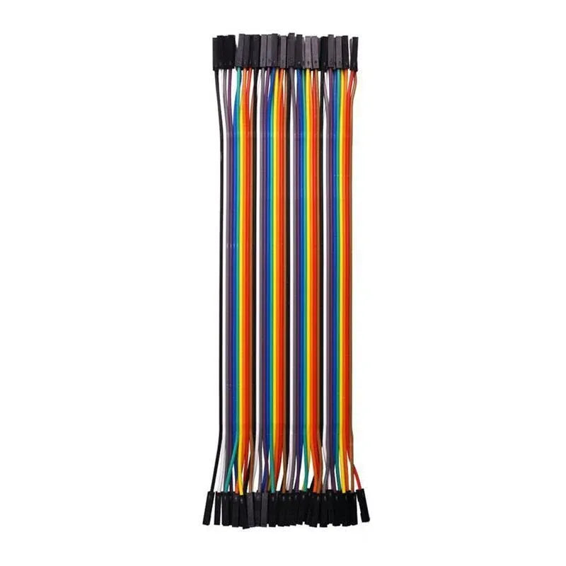 40PCS Dupont Cable 20cm Jumper Wire for Arduino RPi breadboard - Female to Female 20CM