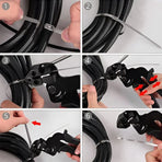 Self Locking Stainless Steel Strapping Pliers Belt Tightener Tool Machine
