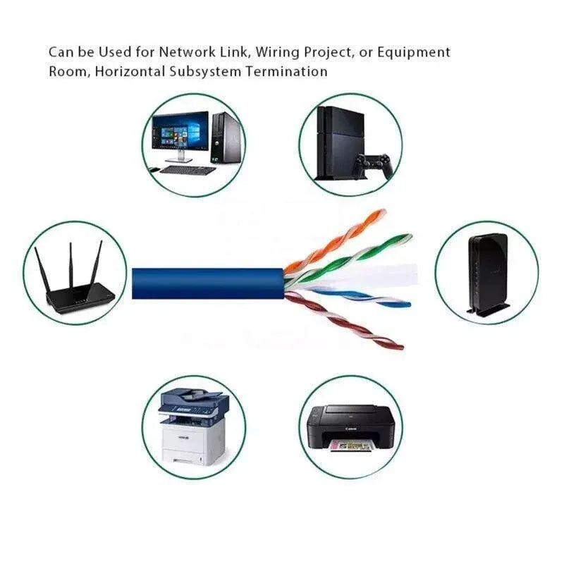 10M 20M 30M 50M Ethernet Cat6 LAN Cable 1000Mbps - 20M