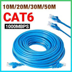 10M 20M 30M 50M Ethernet Cat6 LAN Cable 1000Mbps - 50M