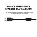 Usb Extension Data Cable 2.0 A Male To A Female Long Cord For Macbook & Computer - 3 m