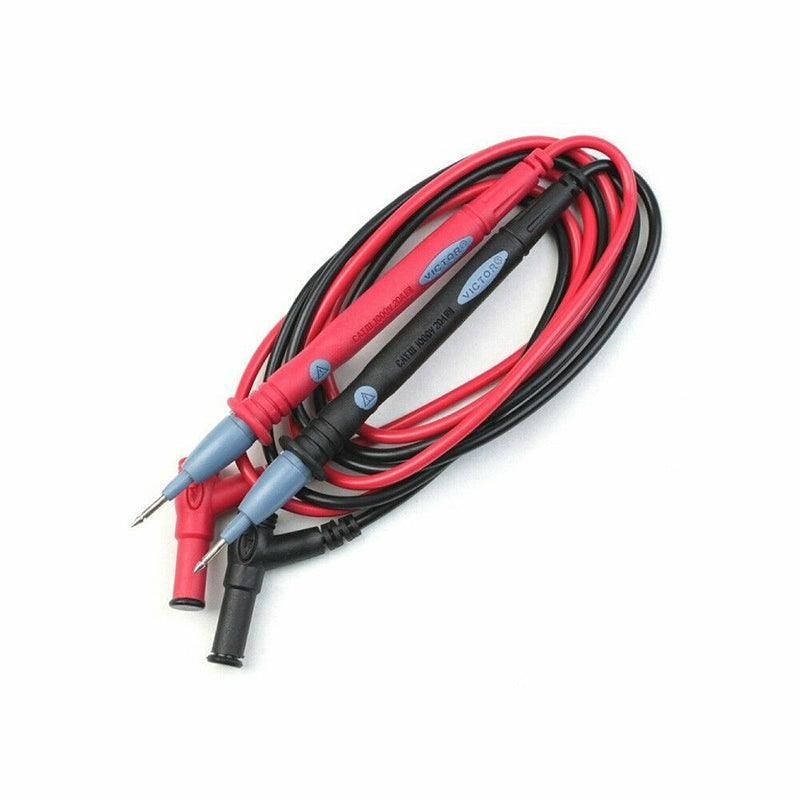 1000V 20A Digital Multimeter PVC Test Lead Probe Pen